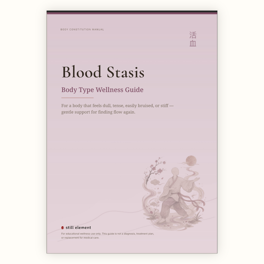 Blood Stasis Body Type Wellness Guide