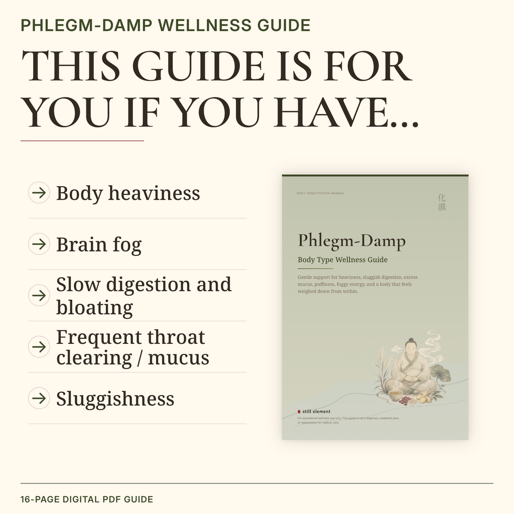 Phlegm-Damp Body Type Wellness Guide