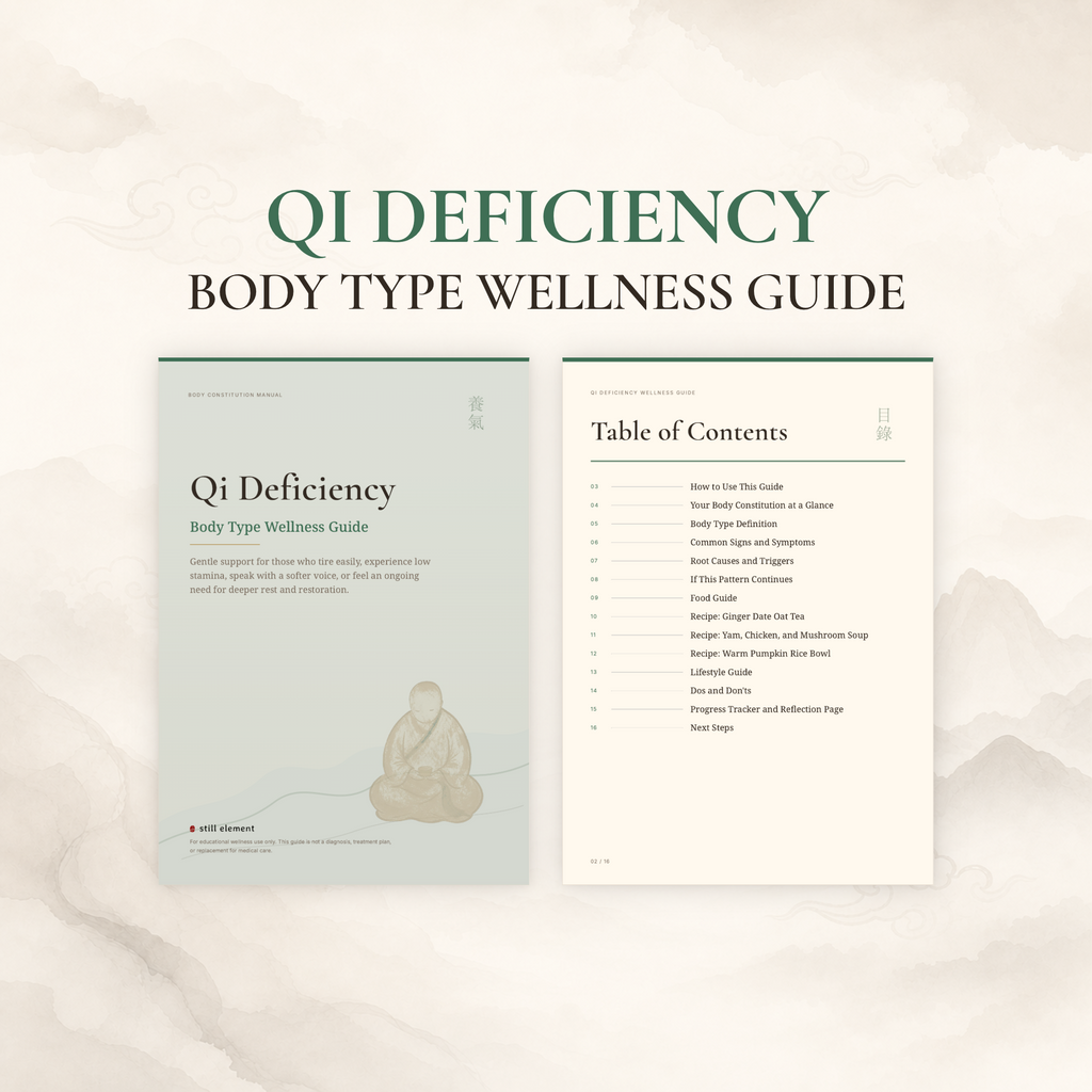 Qi Deficiency Body Type Wellness Guide