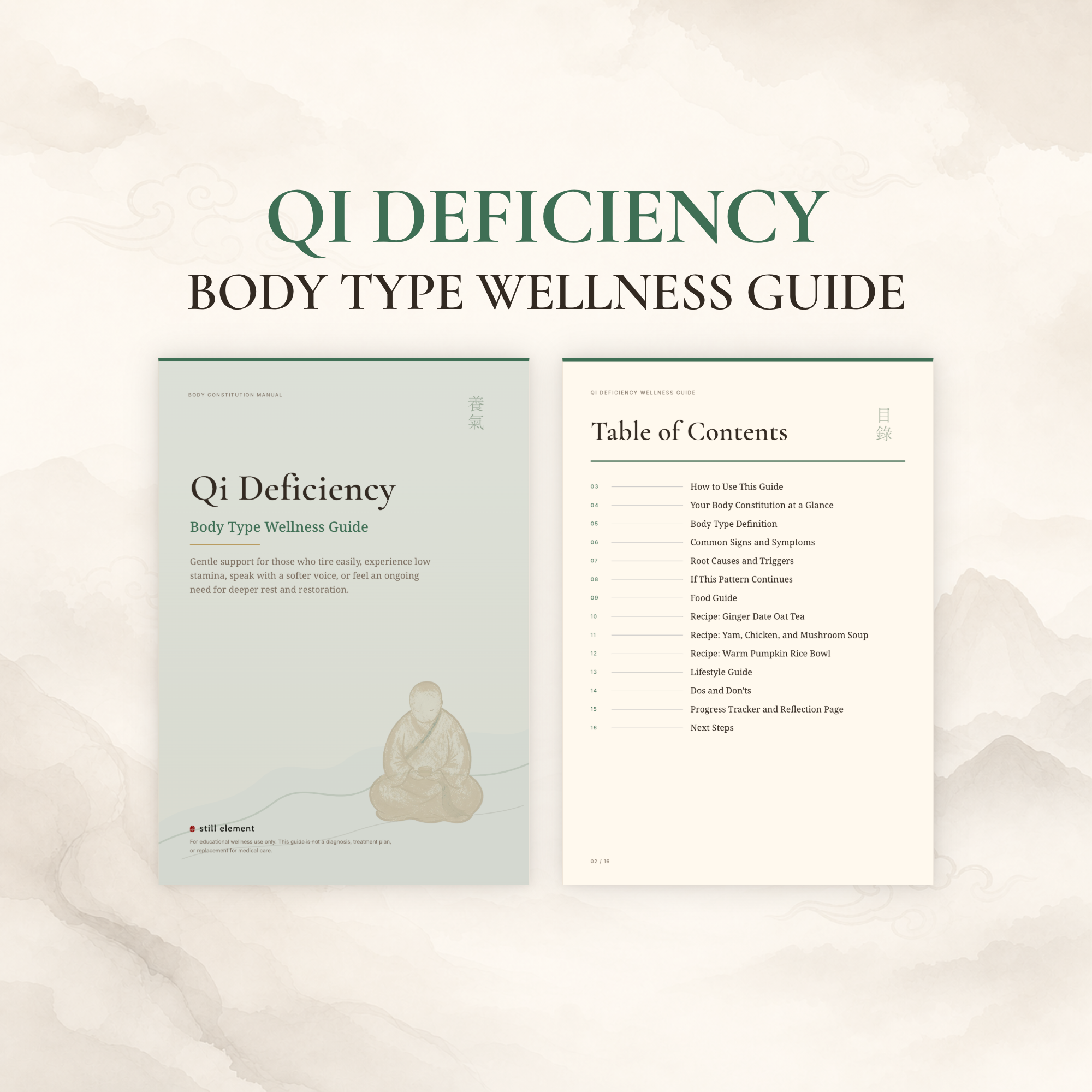 Qi Deficiency Body Type Wellness Guide