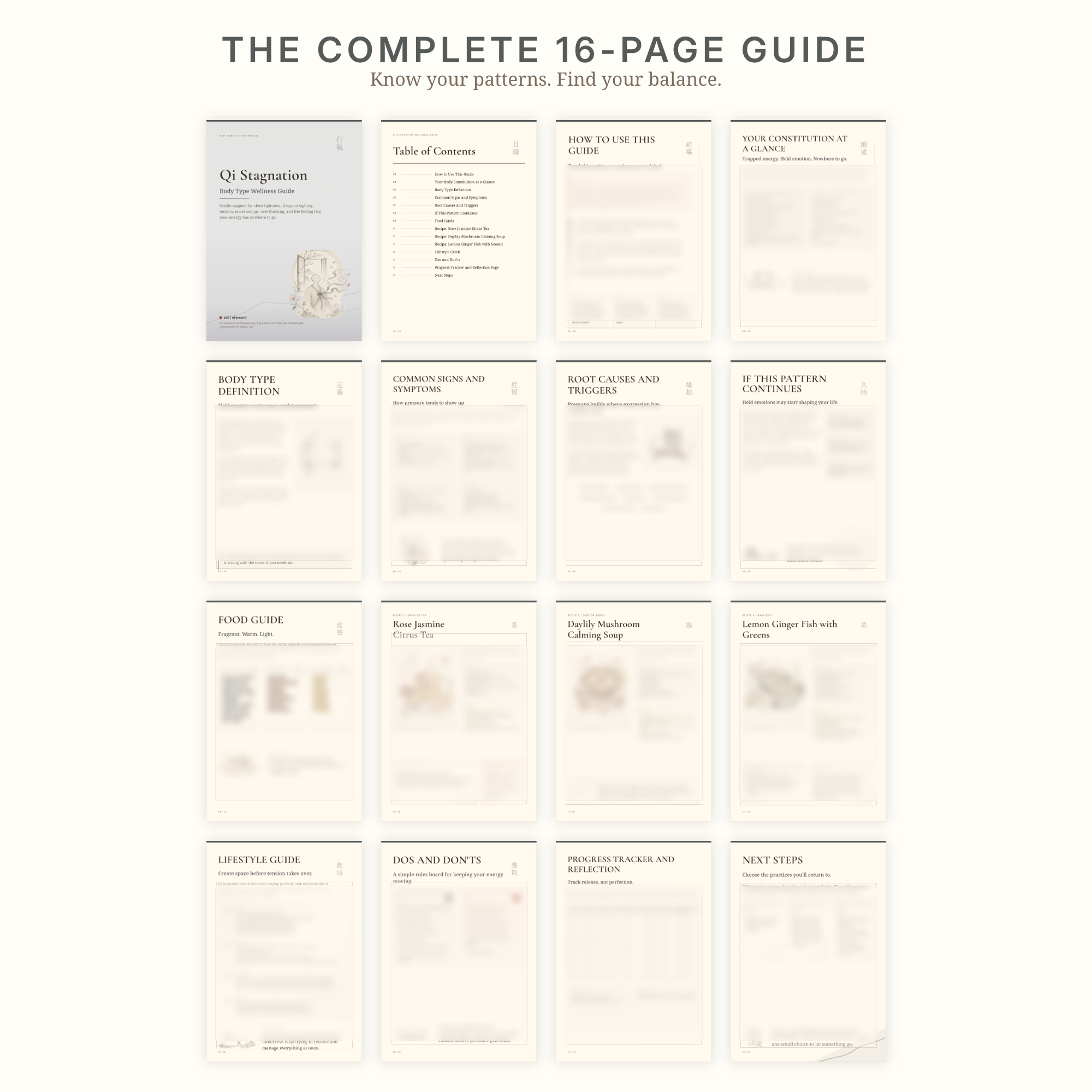 Qi Stagnation Body Type Wellness Guide