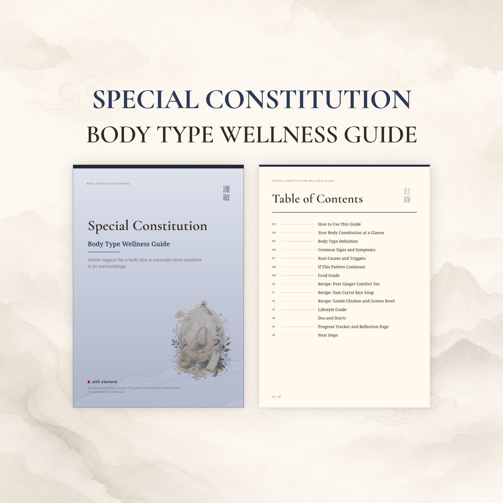 Special Constitution Body Type Wellness Guide