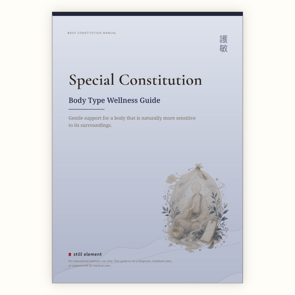 Special Constitution Body Type Wellness Guide