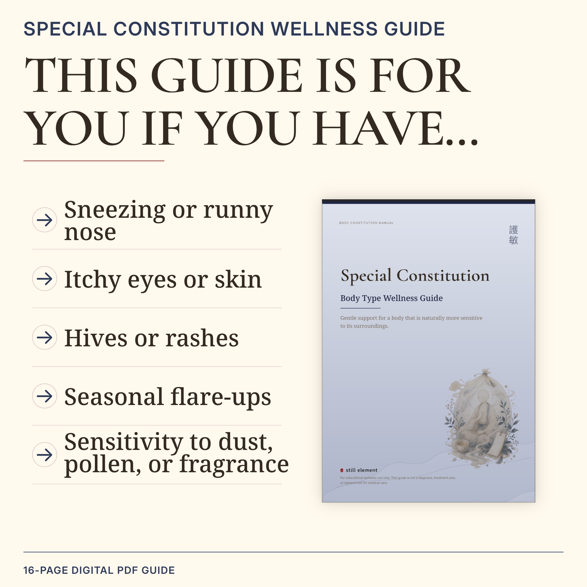 Special Constitution Body Type Wellness Guide