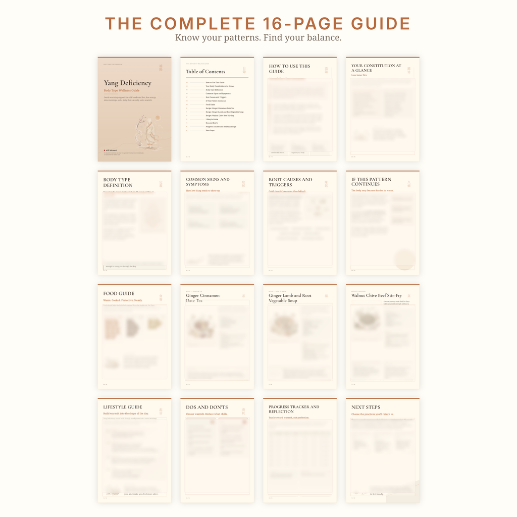 Yang Deficiency Body Type Wellness Guide
